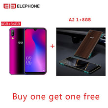 Load image into Gallery viewer, Elephone A6 Mini 4GB 64GB 5.71 Inch waterdrop Screen Mobile Phone Android 9.0 MT6761 Quad Core HD+ 16MP 3180mah 4G Smartphone