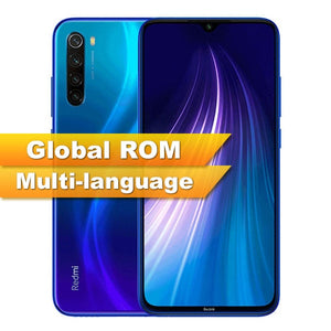 Global ROM Xiaomi Redmi Note 8 64GB 4GB Smartphone Snapdragon  665 Octa Core  6.3” 48MP  Rear Camera 4000mAh Support Phone