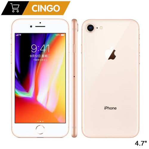 Original Apple iPhone 8 2GB RAM 64GB/256GB Hexa-core IOS 3D Touch ID LTE 12.0MP Camera 4.7